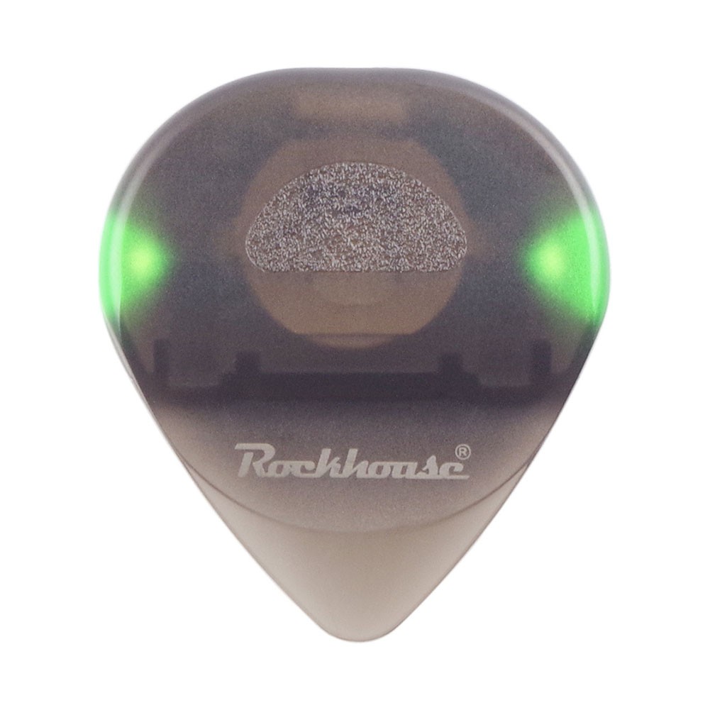 SPRING 1Piece LED Guitar Pick Non-slip Design Comfortable Handle Built-in High-sensitivity LED Light Low Power Consumption B